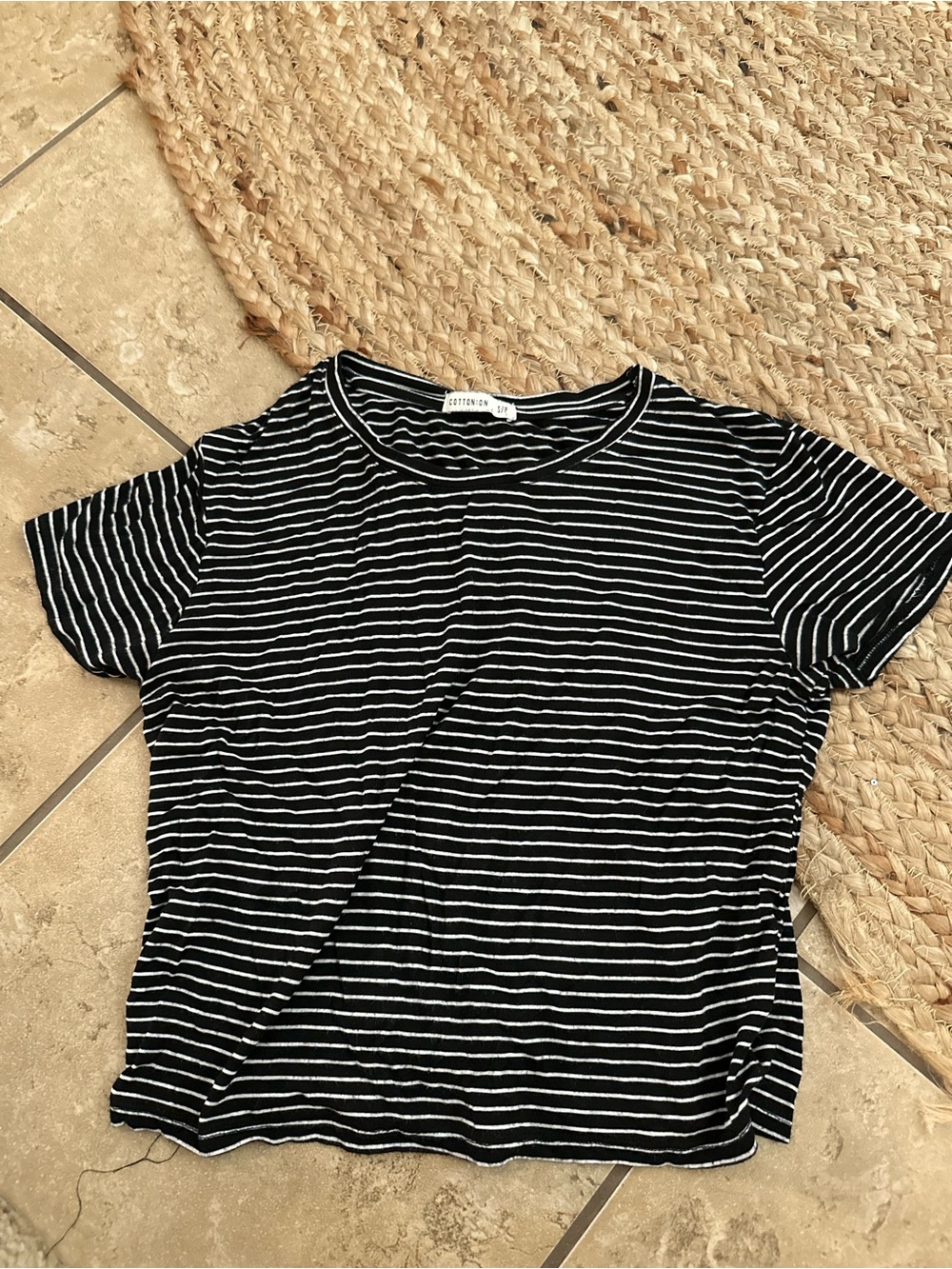 STRIPED CROP TOP